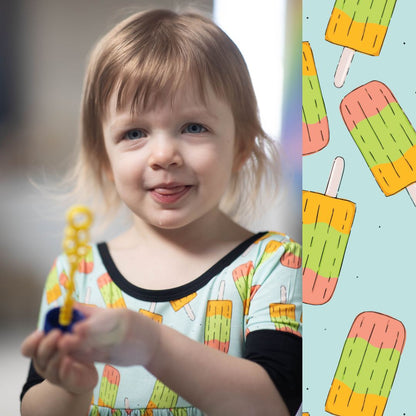 Popsicles Children's Bamboo Twirl Dress - Peregrine Kidswear - Dresses - 2T