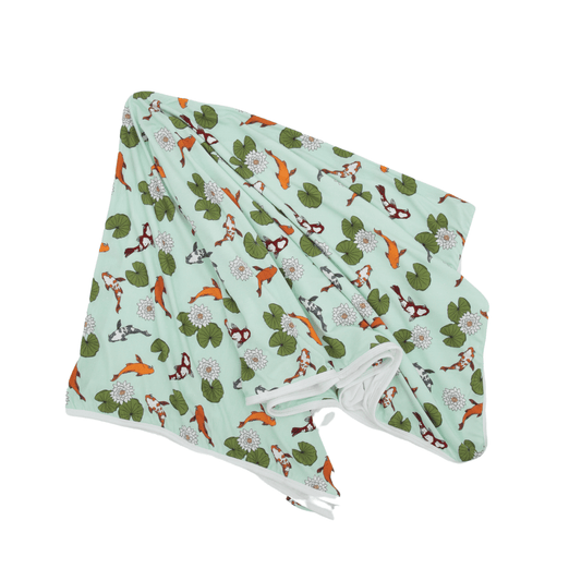 PREORDER Koi Pond Bamboo Everywhere Blanket - Peregrine Kidswear - Blankets -