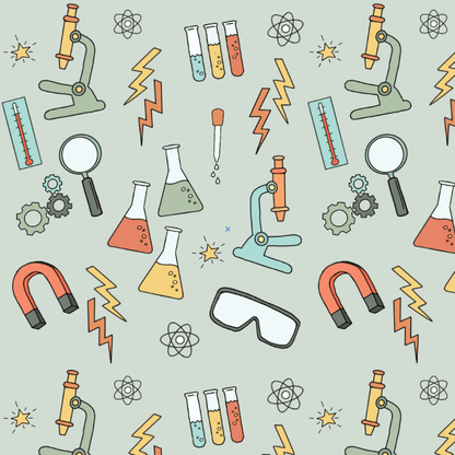 Science Lab Men's Bamboo Pajamas - Peregrine Kidswear - Small