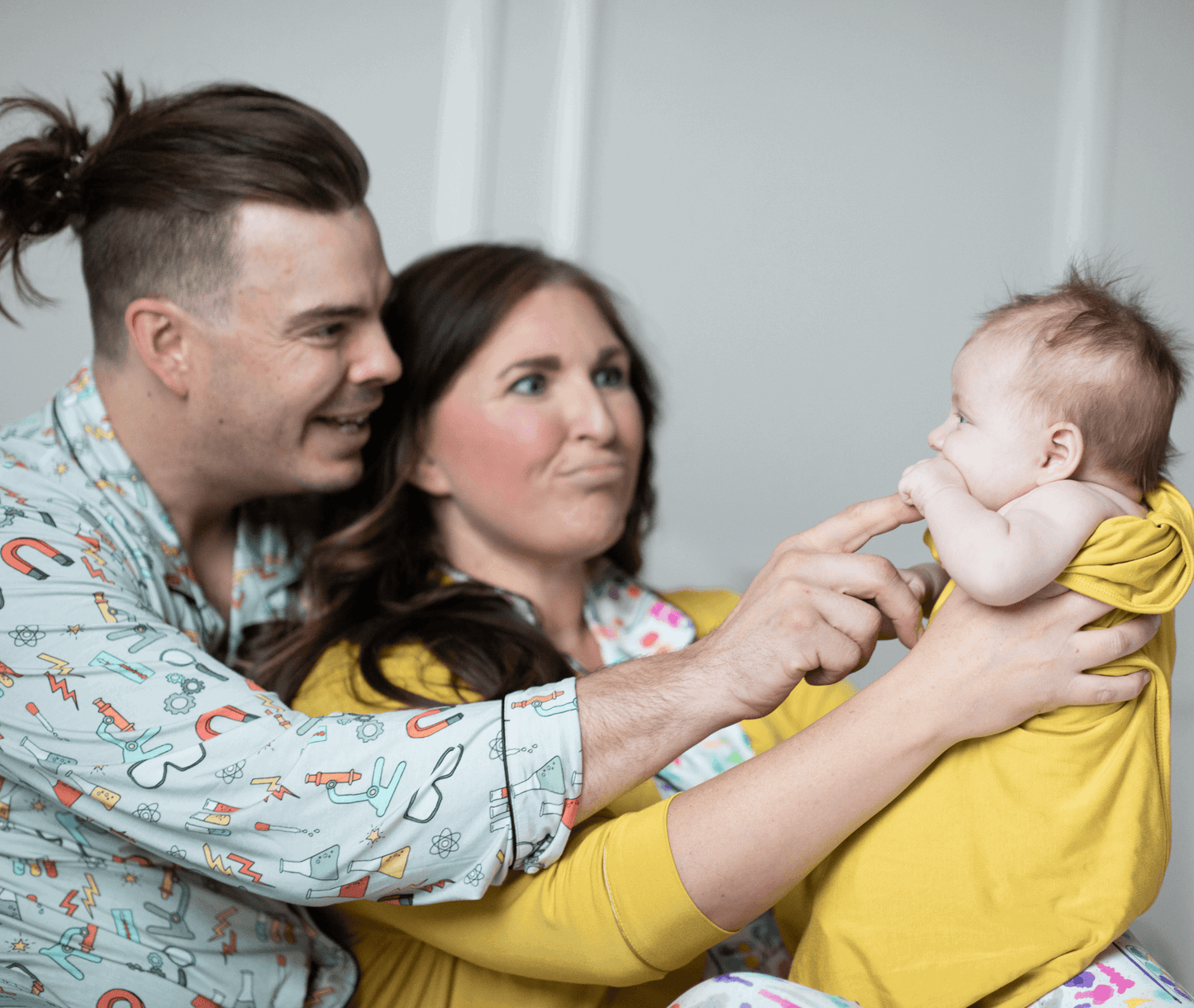 Science Lab Men's Bamboo Pajamas - Peregrine Kidswear - Small