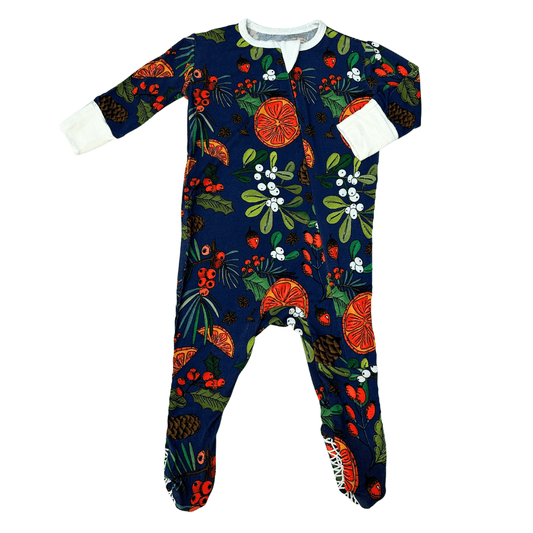 Simmer Pot Bamboo Footed Sleeper - Peregrine Kidswear - Footed Sleepers - 0-3M
