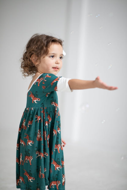 Tiger Tiger Children's Bamboo Twirl Dress - Peregrine Kidswear - Dresses - 2T